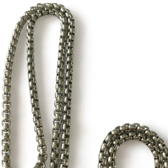 Grim Reaper Skull Pendant Necklace, Silver‑Tone Gothic Biker – NWOT - Picture 12 of 15